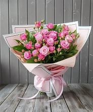 Букет Розовый кустик в Малышево