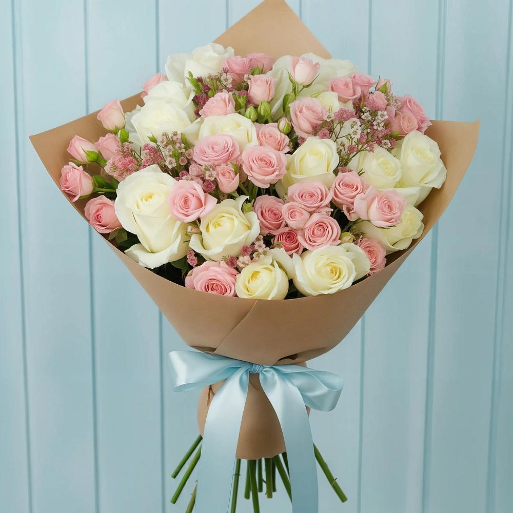 Букет цветов из: Розы в Малышево