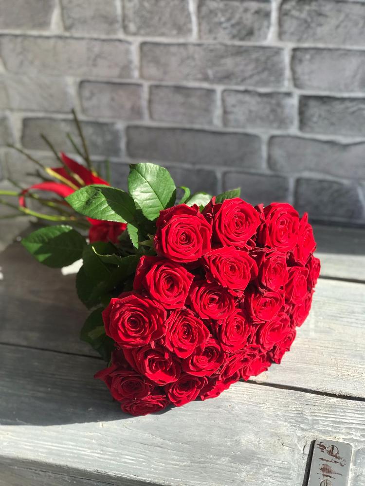 Букет Красные розы Фридом в Малышево