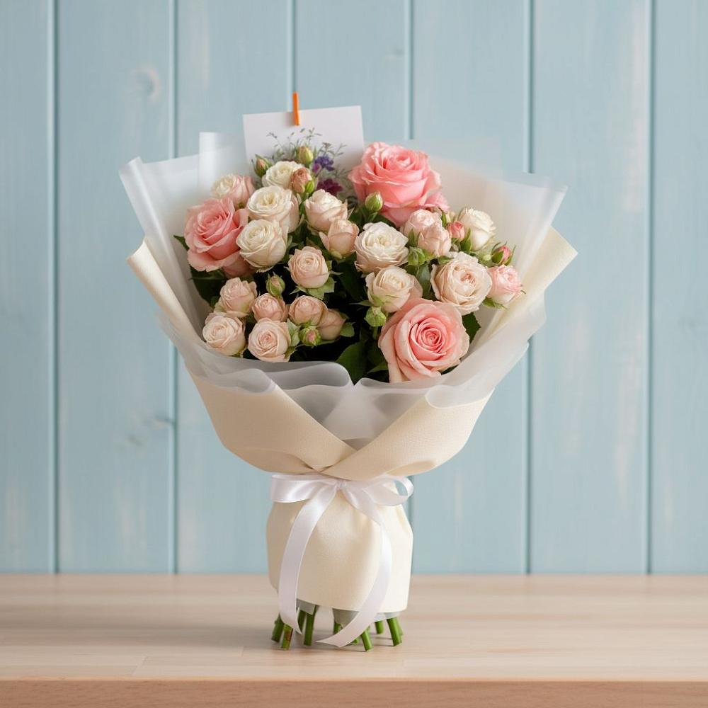 Букет цветов из: Розы в Малышево