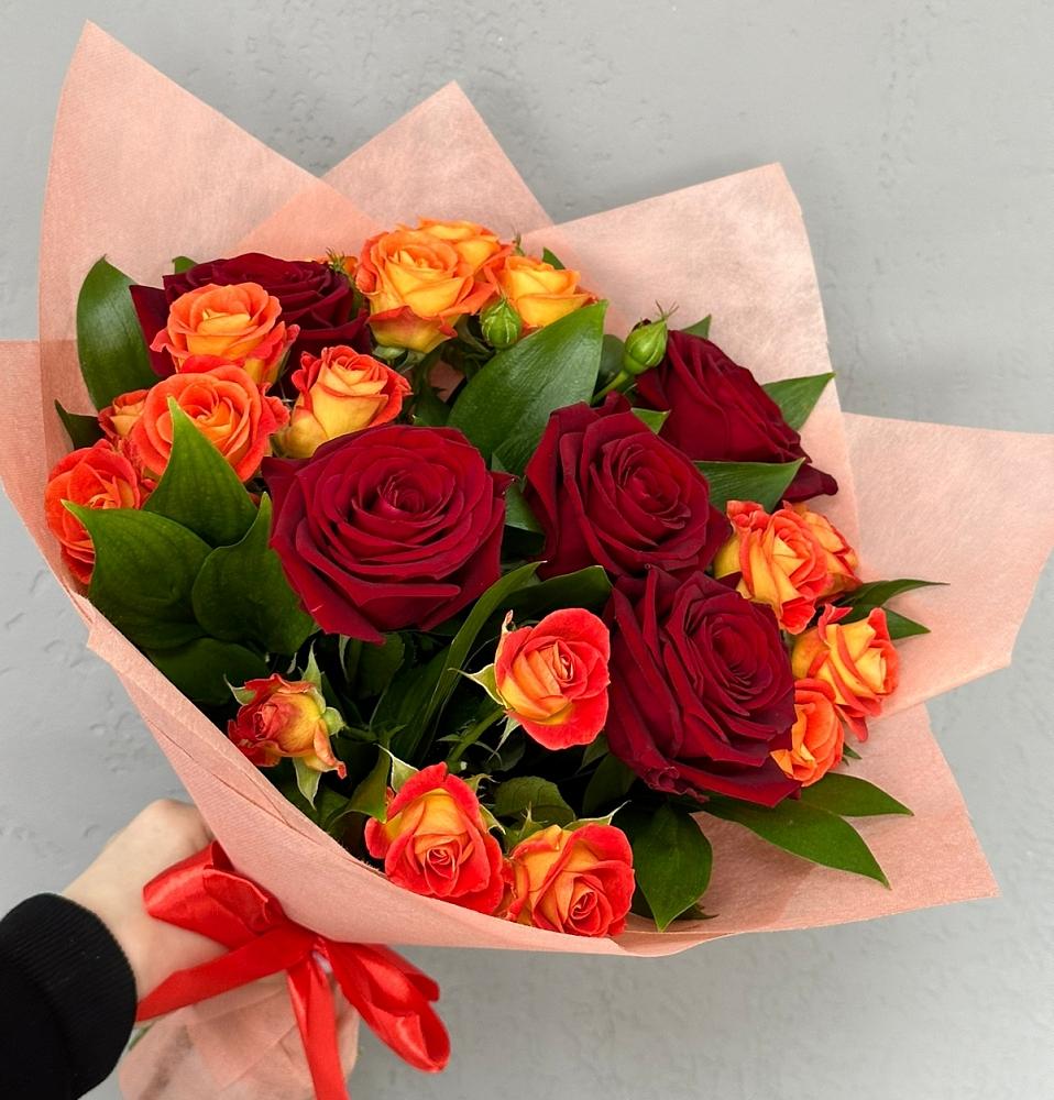 Букет Любовь и восторг в Малышево