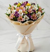 Букет цветов из:  Альстромерии в Малышево