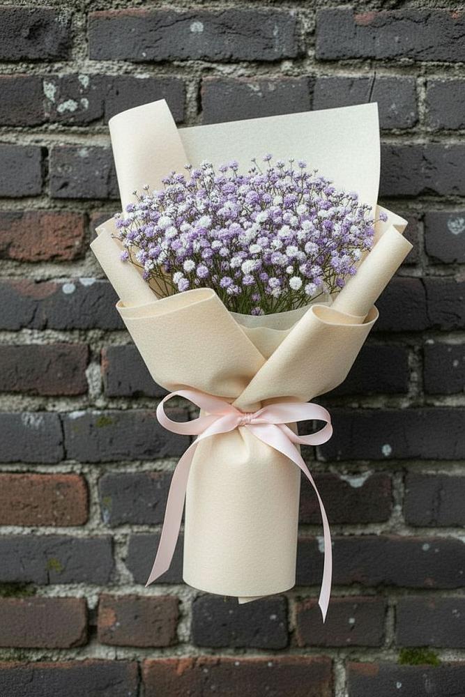 Букет цветов из: Гипсофила в Малышево