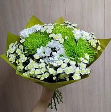 Букет цветов из:  Хризантемы #REPLACE_PRED# Малышево