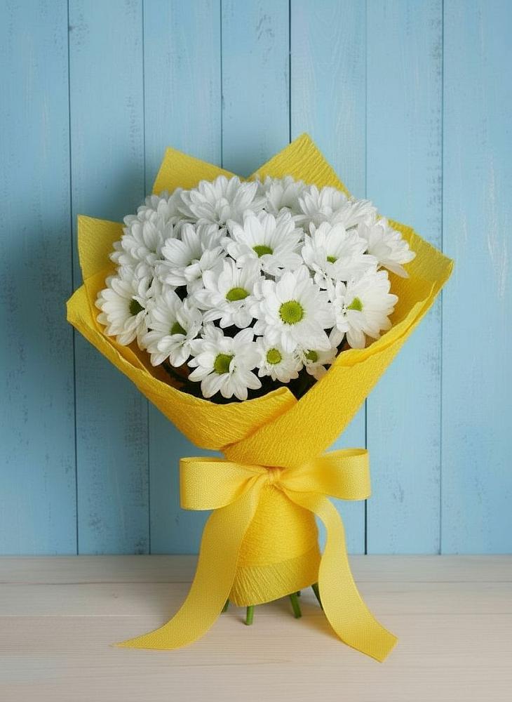 Букет цветов из: Хризантемы в Малышево