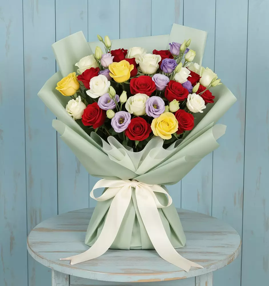 Букет цветов из: Розы в Малышево