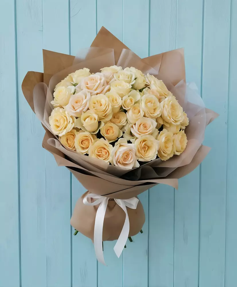 Букет Кремовое облако в Малышево